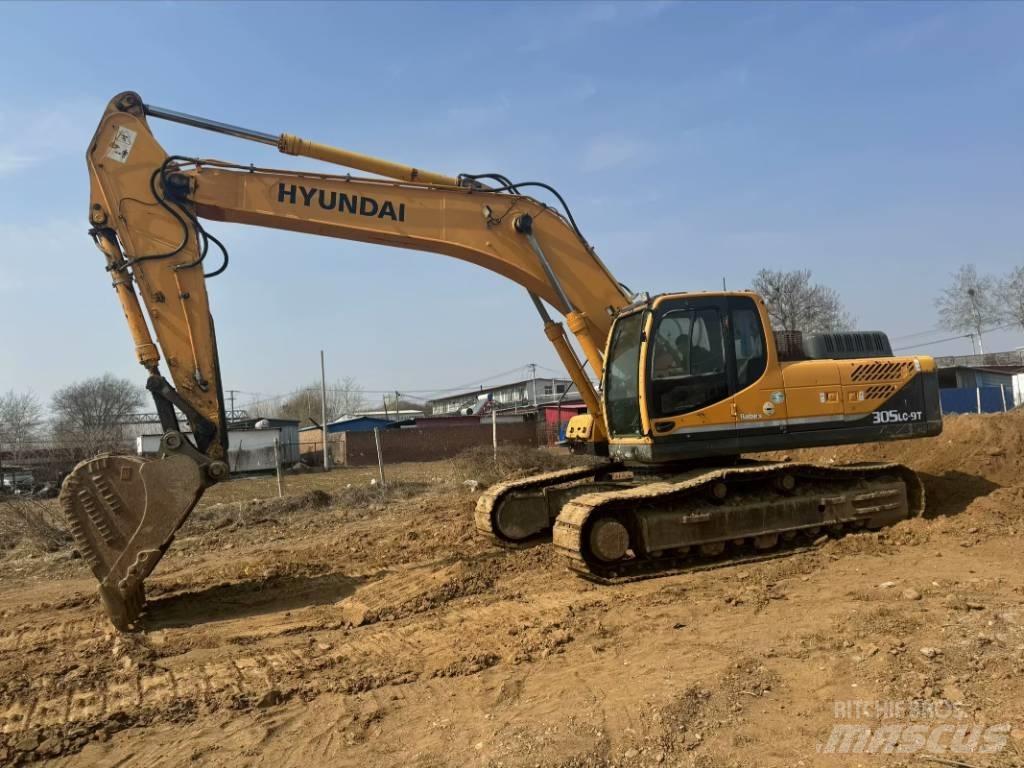 Hyundai R305lc-9t Bageri guseničari