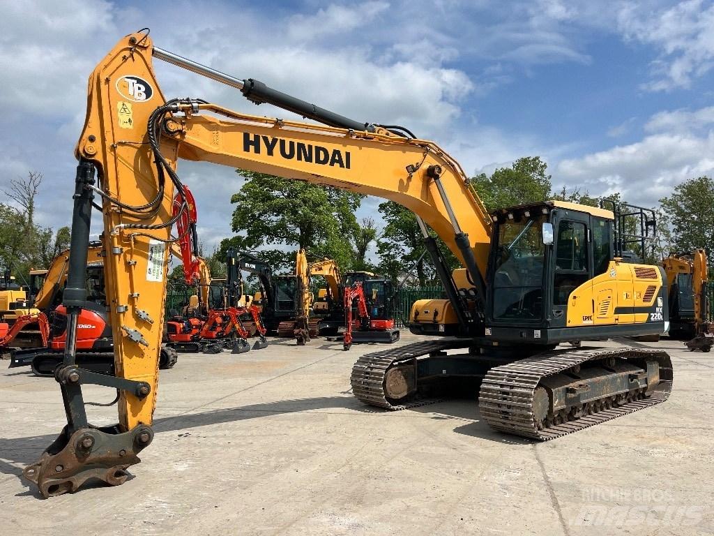 Hyundai HX 220 L Bageri guseničari