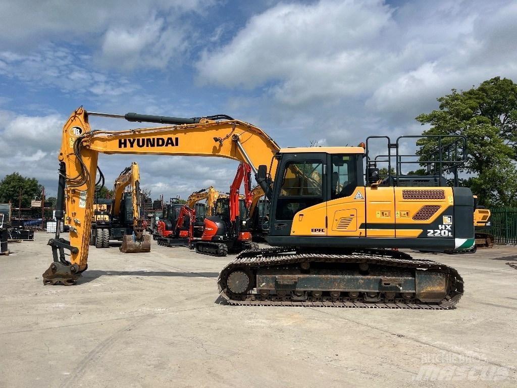 Hyundai HX 220 L Bageri guseničari