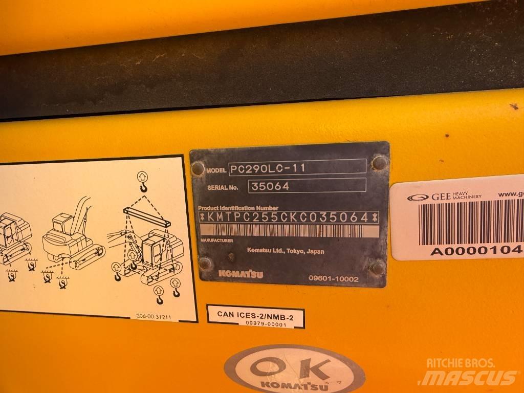 Komatsu PC290LC-11 Bageri guseničari