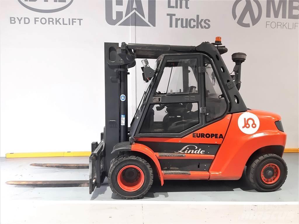 Linde H80D 01 900 Dizelski viljuškari
