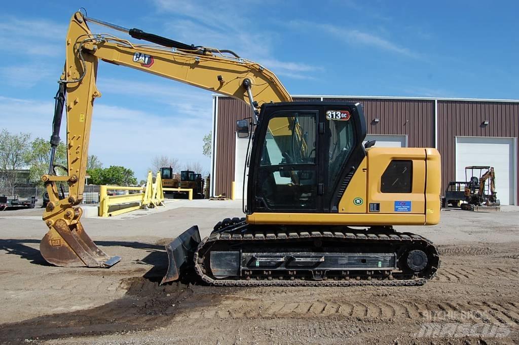 CAT 313 GC Bageri guseničari