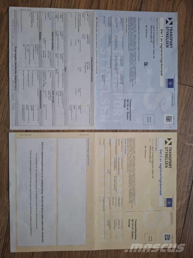 Volvo FM 460 Kiperi kamioni