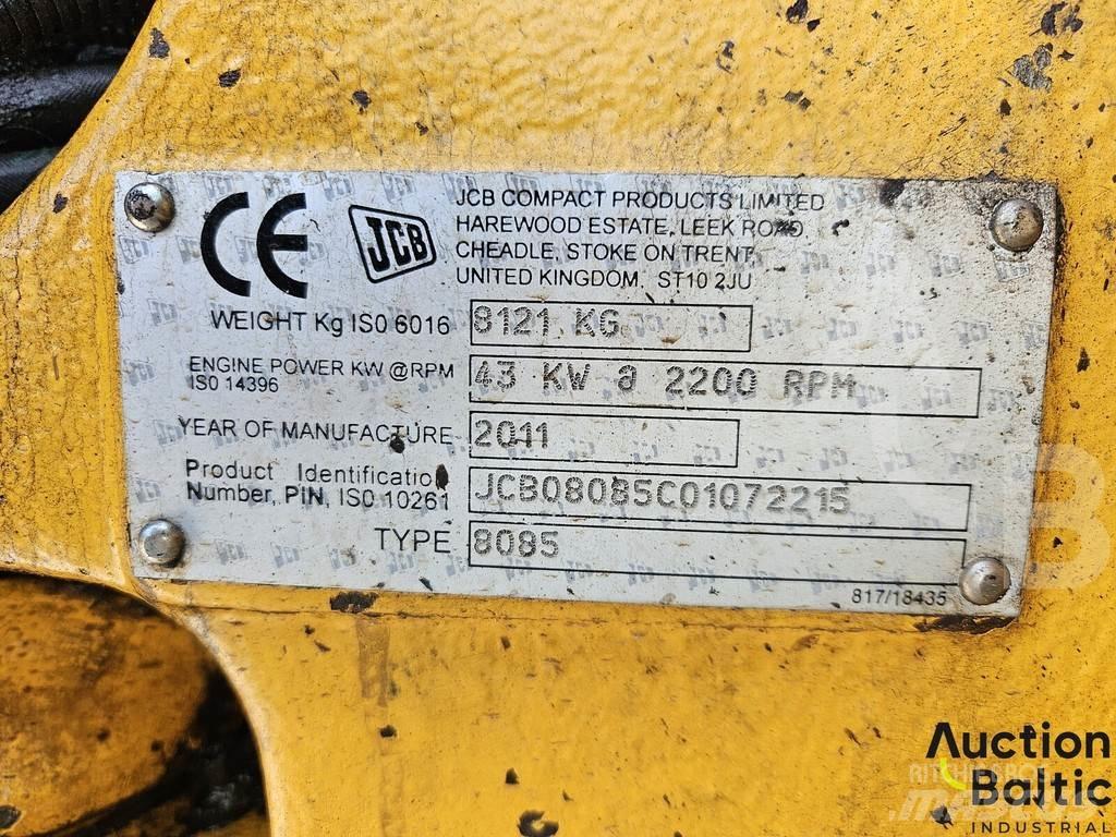JCB 8085 Midi bageri 7t – 12t