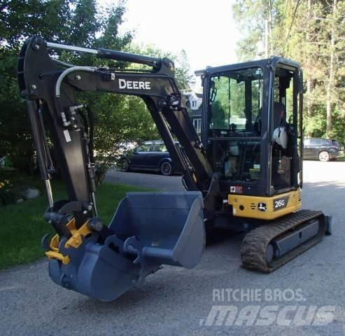 John Deere 26G Mini bageri < 7t
