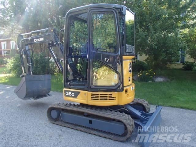 John Deere 26G Mini bageri < 7t