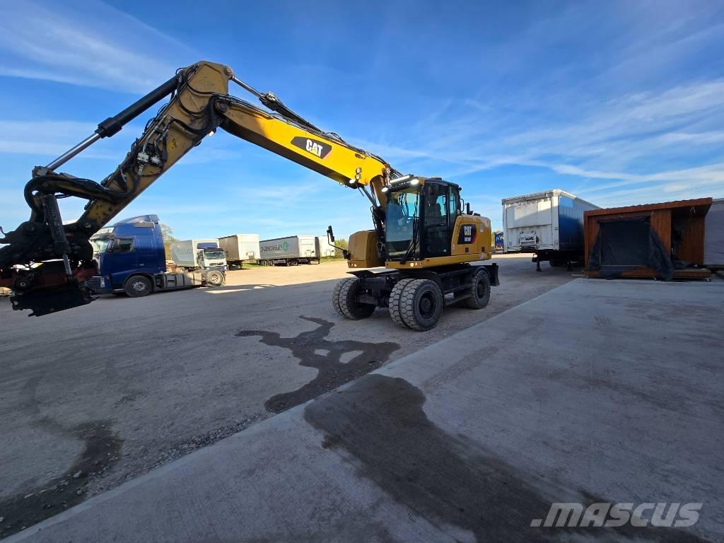 CAT M 318 F Bageri točkaši