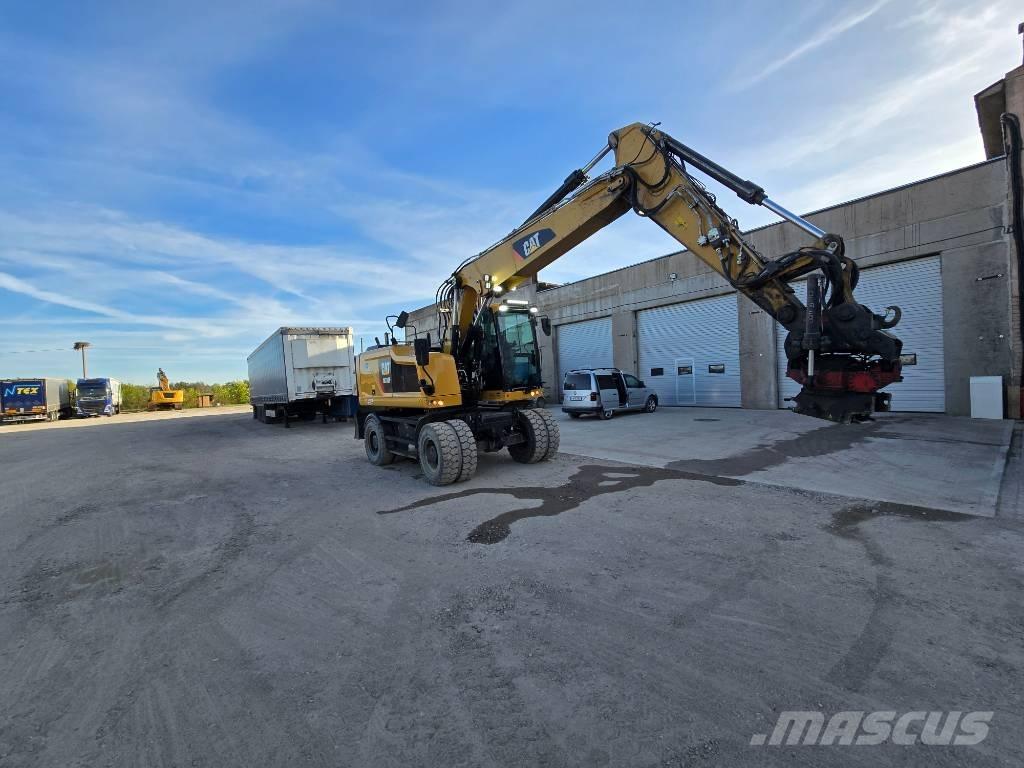 CAT M 318 F Bageri točkaši