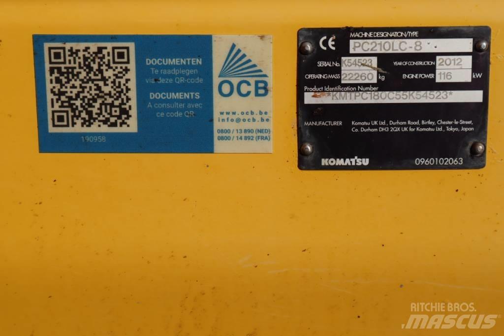 Komatsu PC 210 LC-8 Bageri guseničari