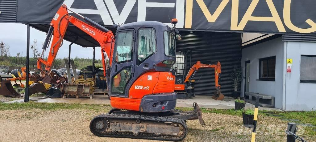 Kubota U 25-3 Mini bageri < 7t