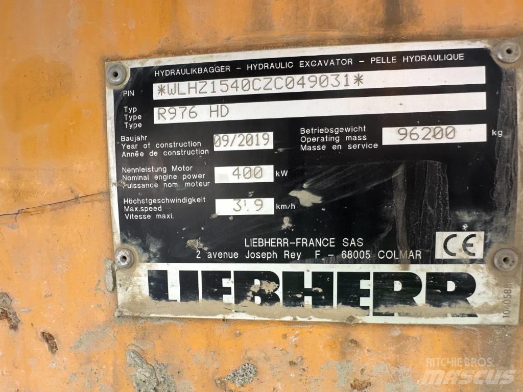 Liebherr R 976 HD Bageri guseničari