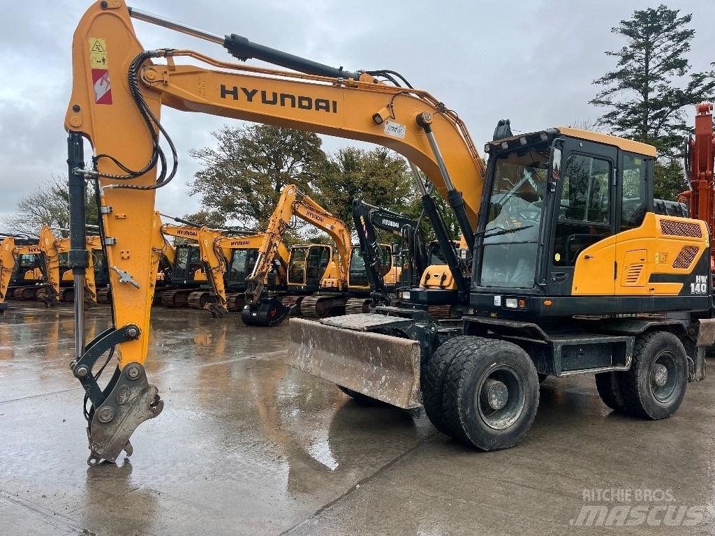 Hyundai HW140 Bageri točkaši