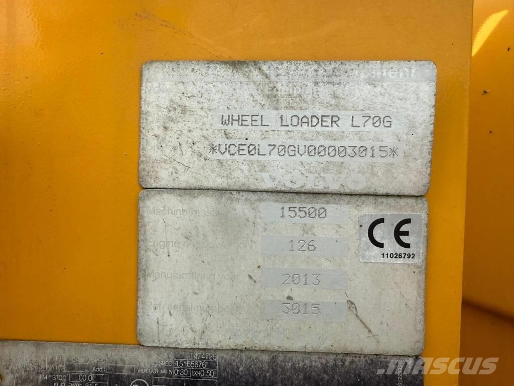 Volvo L 70 G Utovarivači na točkove