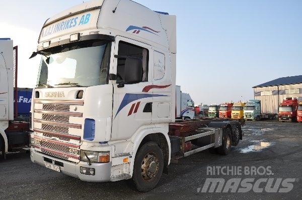Scania 124 6X2 470 Kontejnerski kamioni