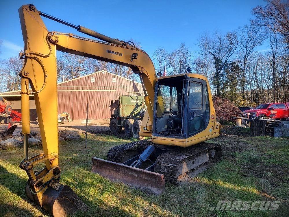 Komatsu PC 60-7E Bageri guseničari