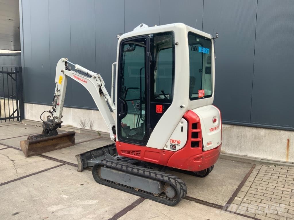 Takeuchi TB 216 Mini bageri < 7t