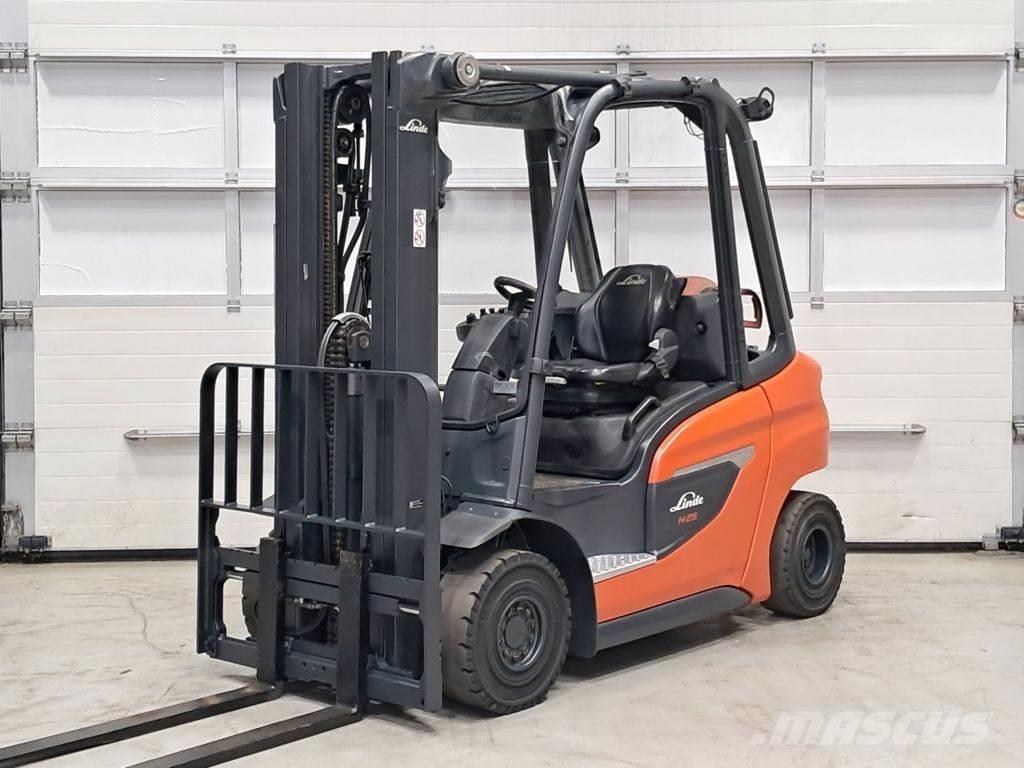 Linde H25T-01 Plinski viljuškari