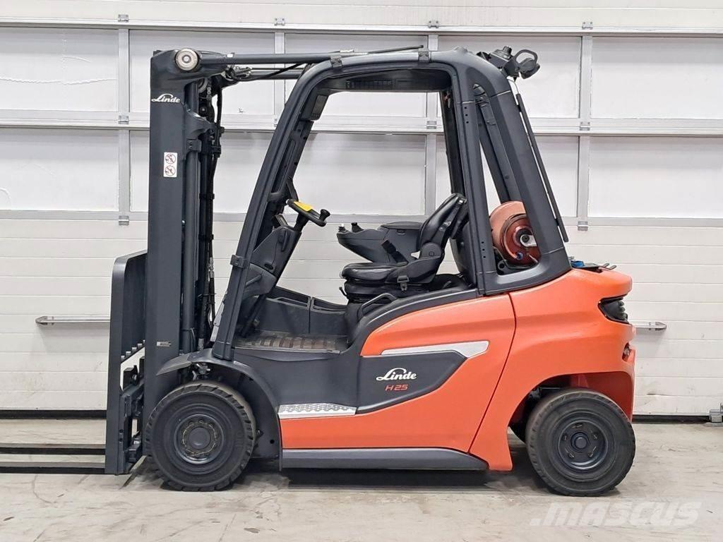 Linde H25T-01 Plinski viljuškari
