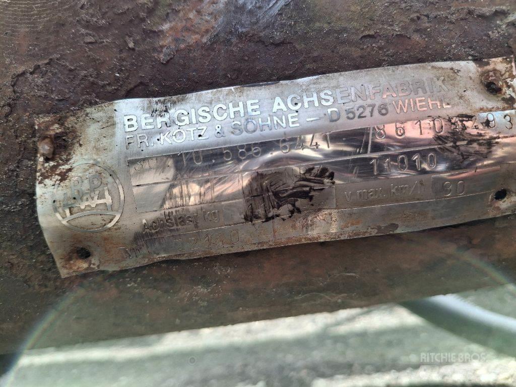 BPW NRZ 11010 Osovine