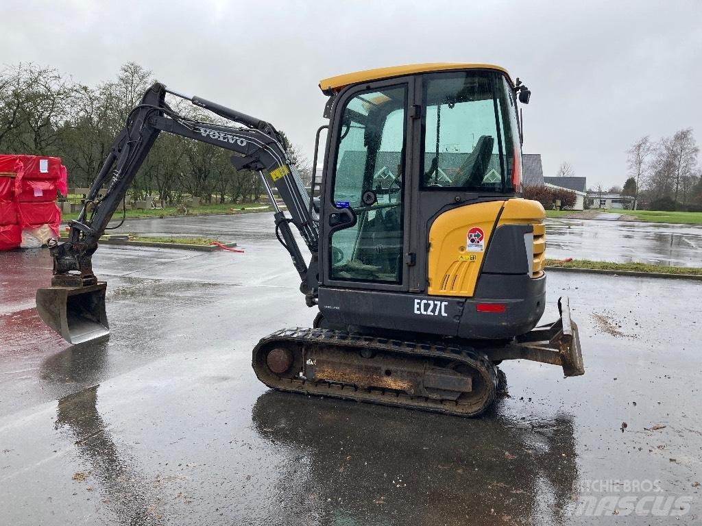 Volvo Ec27 Mini bageri < 7t