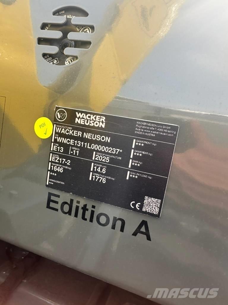 Wacker Neuson EZ 17 Mini bageri < 7t