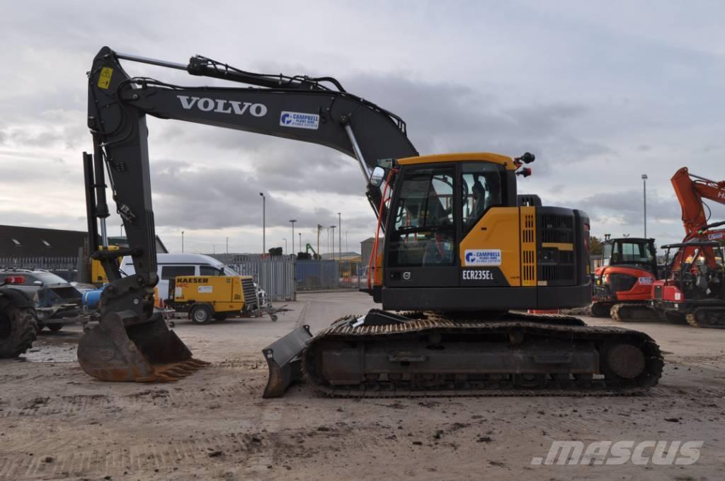 Volvo ECR 235 EL Bageri guseničari