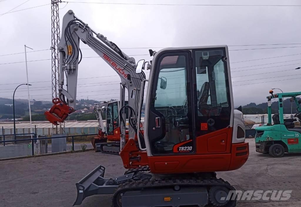 Takeuchi TB 230 Mini bageri < 7t