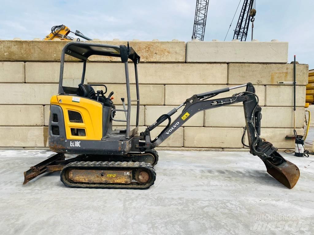 Volvo EC 18 C Mini bageri < 7t