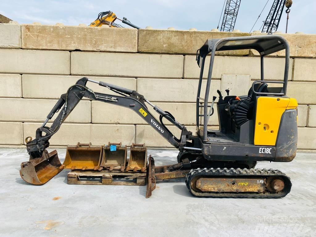 Volvo EC 18 C Mini bageri < 7t