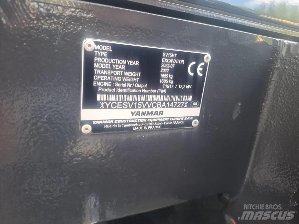 Yanmar SV 15 VT Mini bageri < 7t