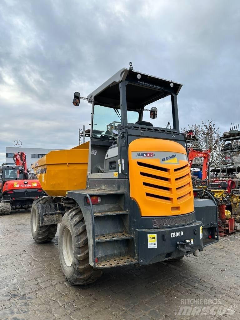 Bergmann C 810 s Damperi na gusenice