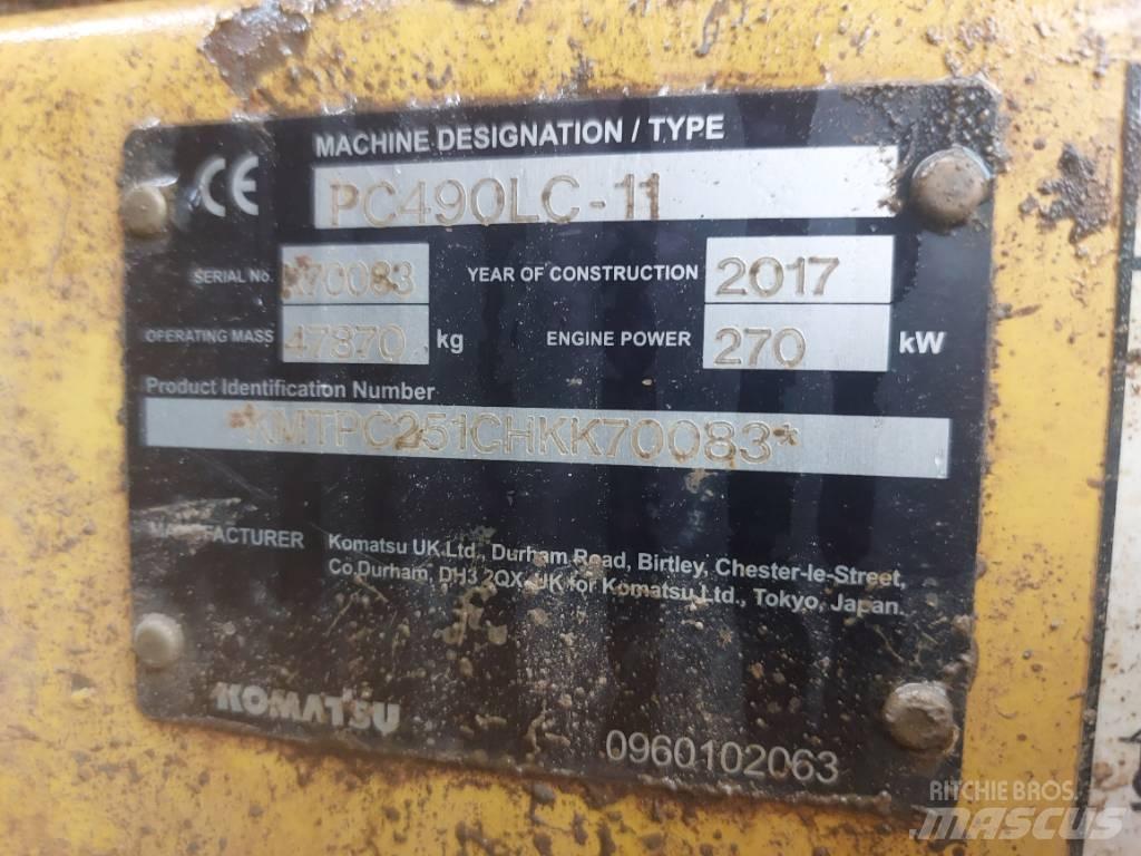 Komatsu PC490LC-11 Bageri guseničari