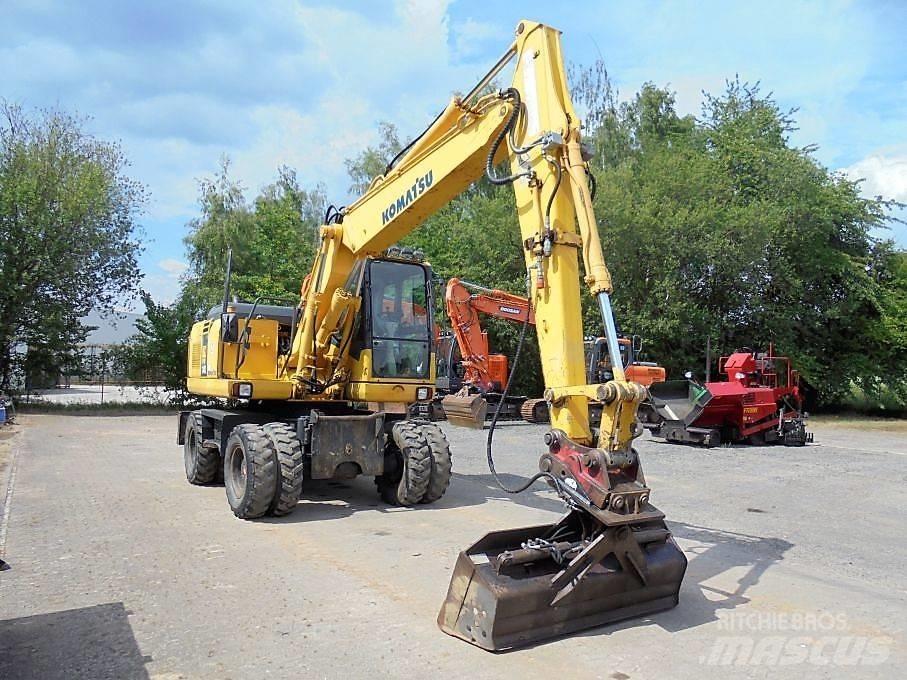 Komatsu PW 140-7 Bageri točkaši