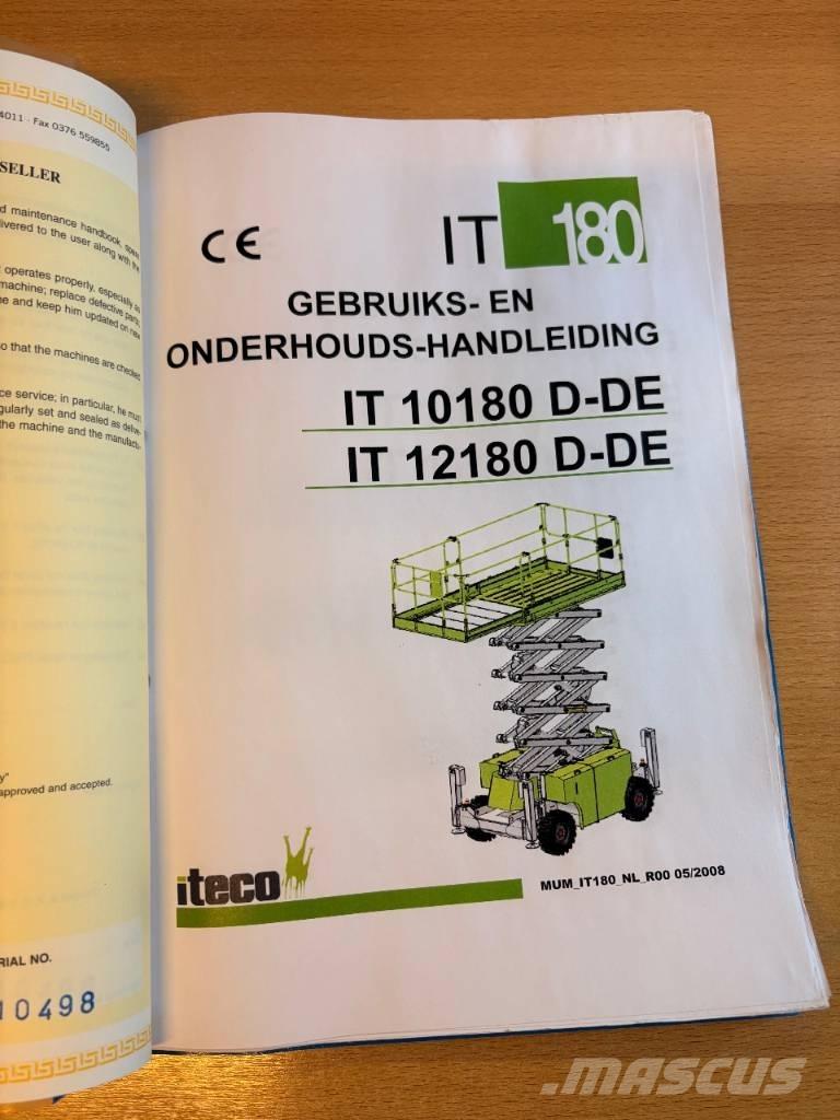 Iteco IT 12180 DE Makazaste platforme
