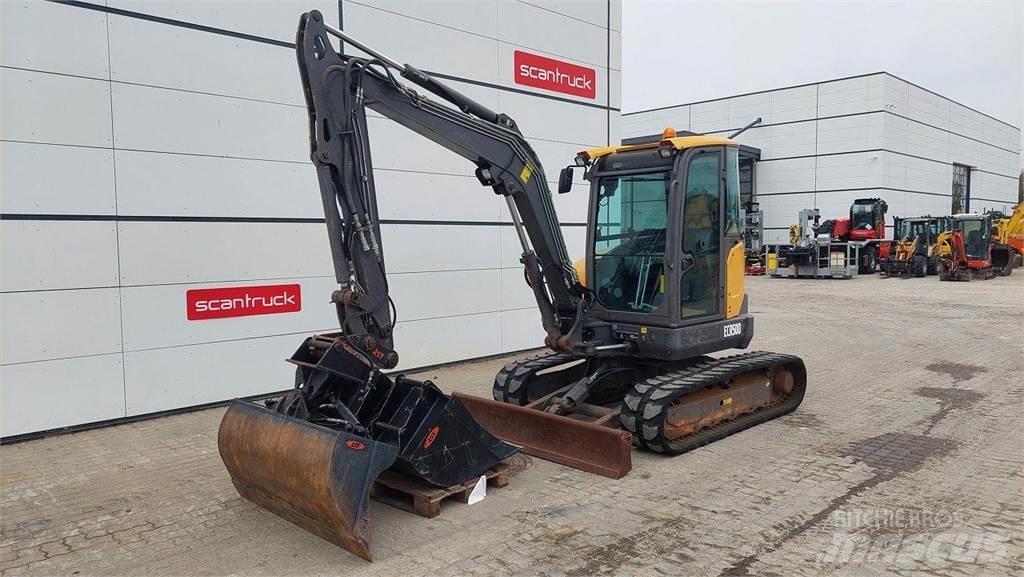 Volvo ECR50D Bageri točkaši