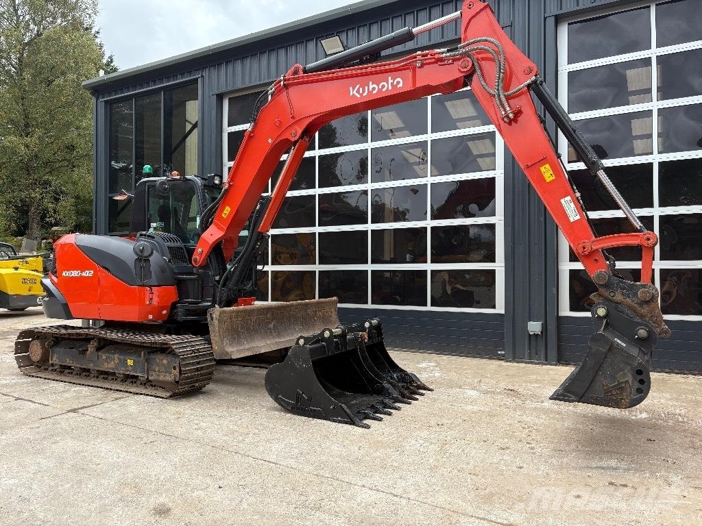 Kubota KX 080 Midi bageri 7t – 12t