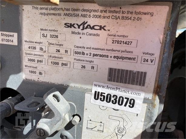 SkyJack SJ III 3226 Makazaste platforme