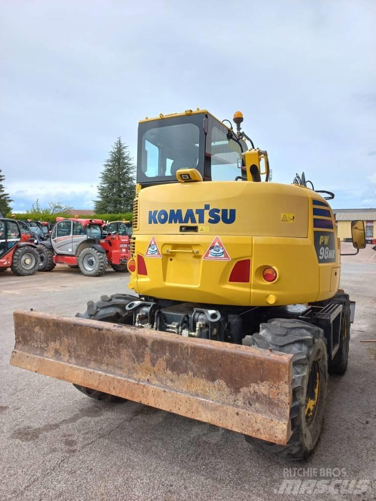 Komatsu PW 98 MR Bageri točkaši