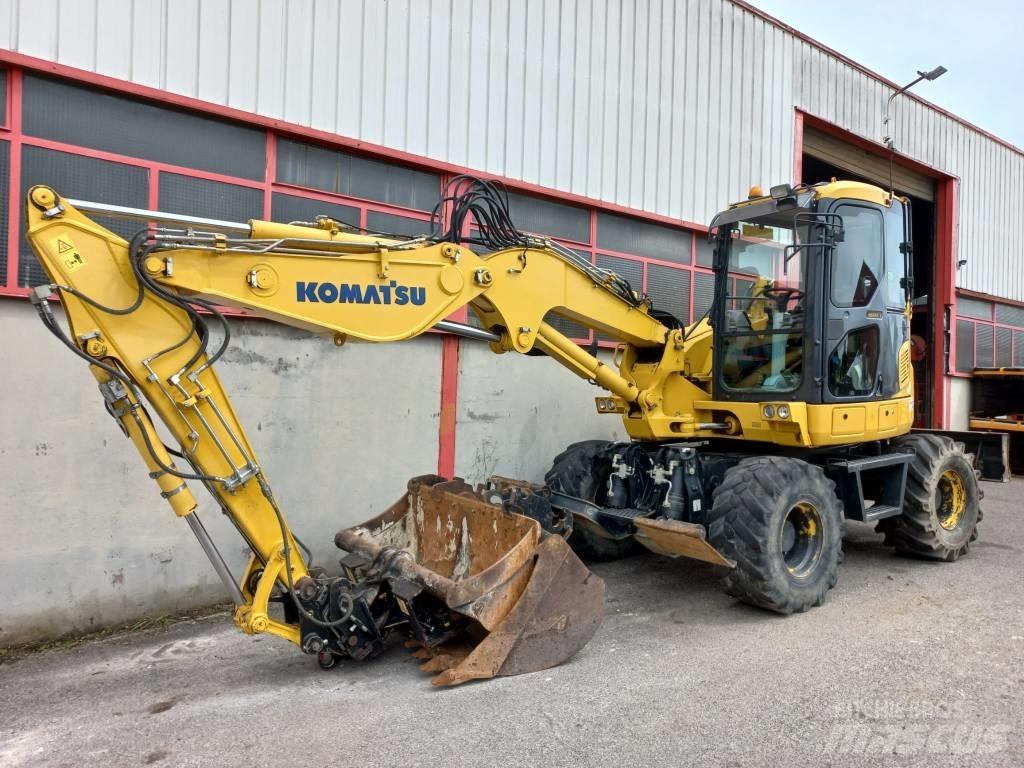 Komatsu PW 98 MR Bageri točkaši