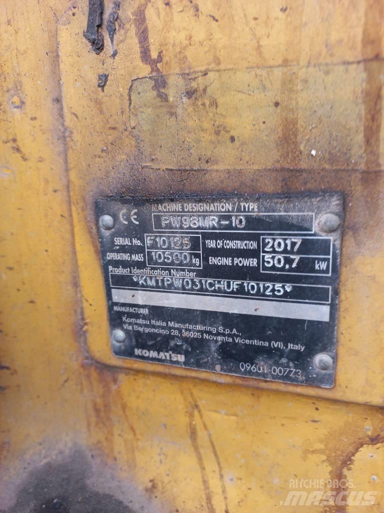 Komatsu PW 98 MR Bageri točkaši