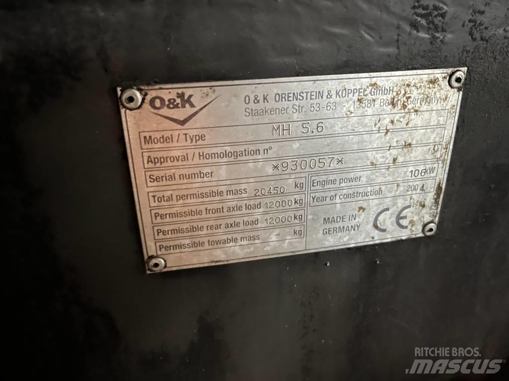 O&K MH 5.6 Bageri točkaši