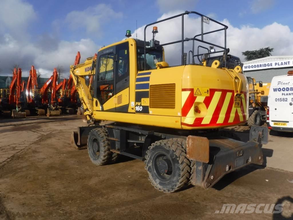 Komatsu PW 160-11 Bageri točkaši