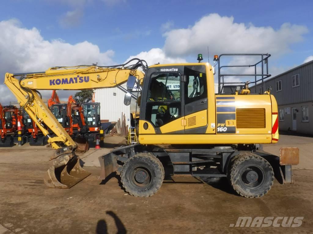 Komatsu PW 160-11 Bageri točkaši