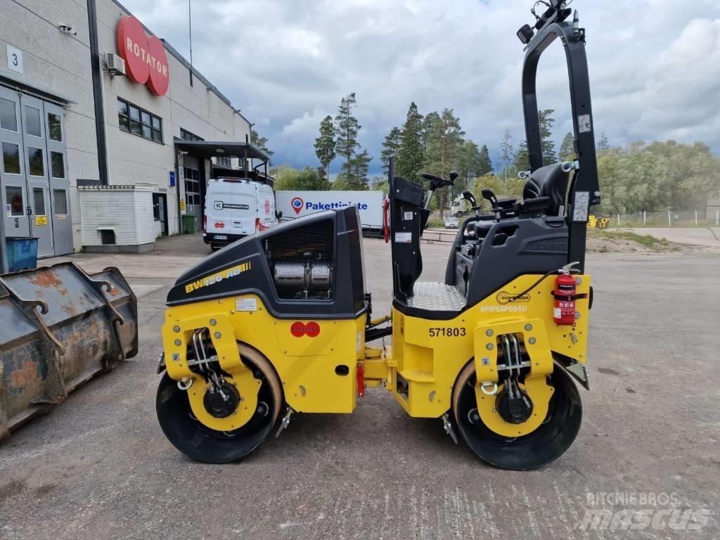 Bomag BW 120 AD-5 Valjci sa duplim bubnjem