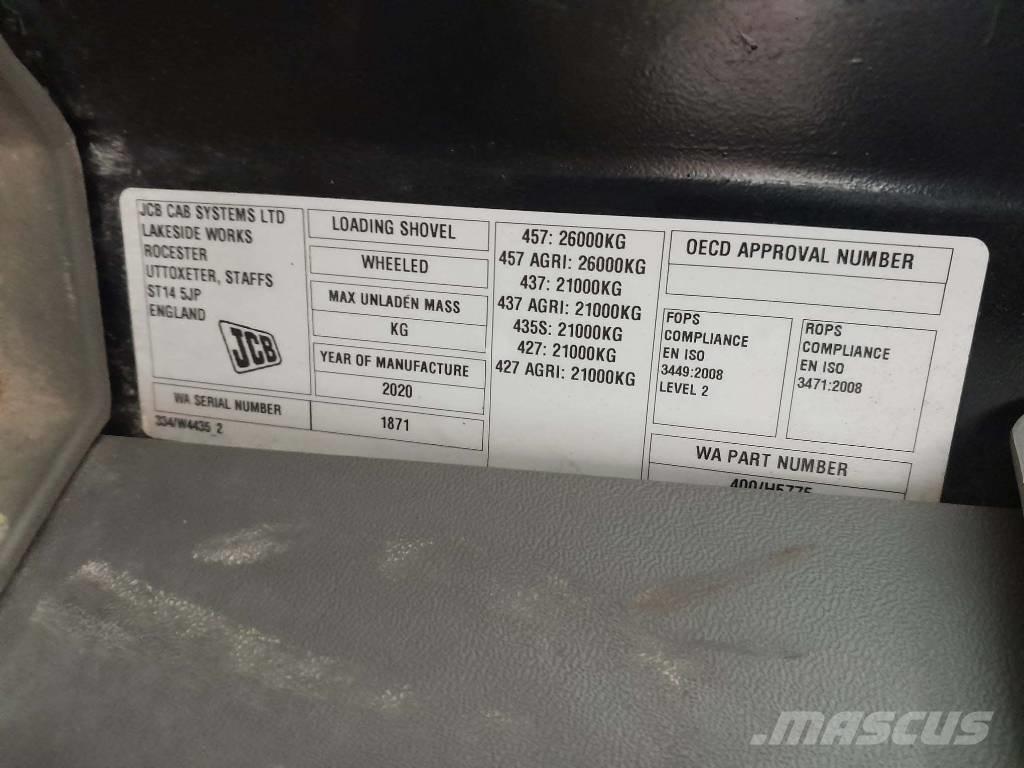 JCB 457 ZX Utovarivači na točkove