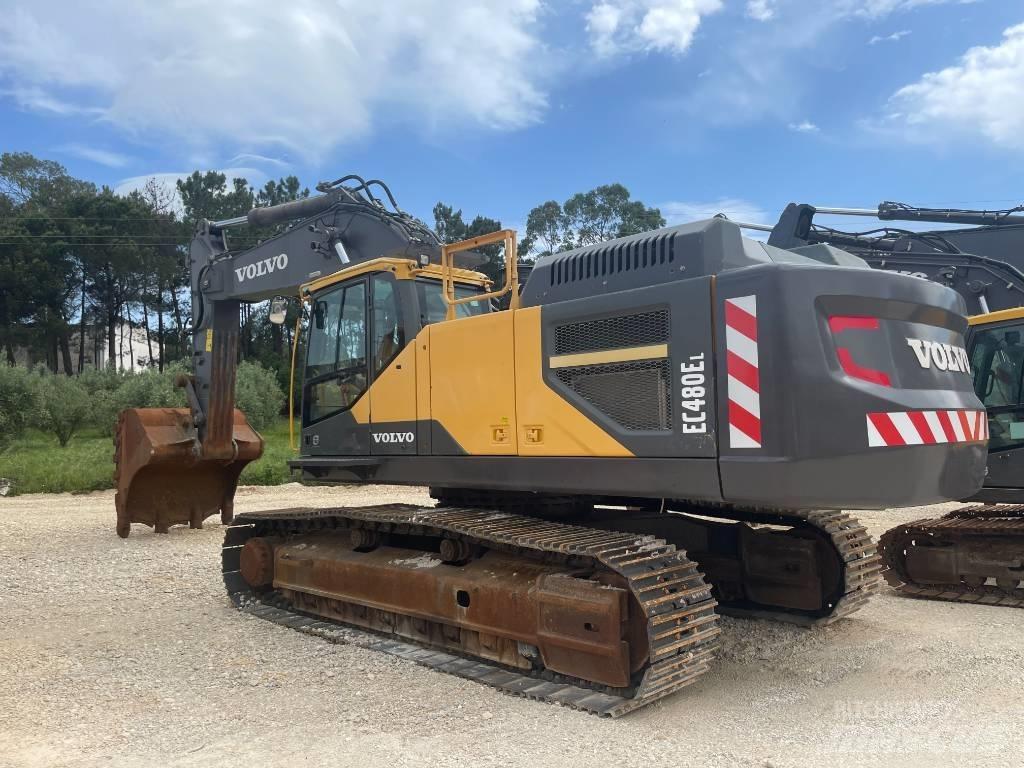 Volvo EC 480 E L Bageri guseničari
