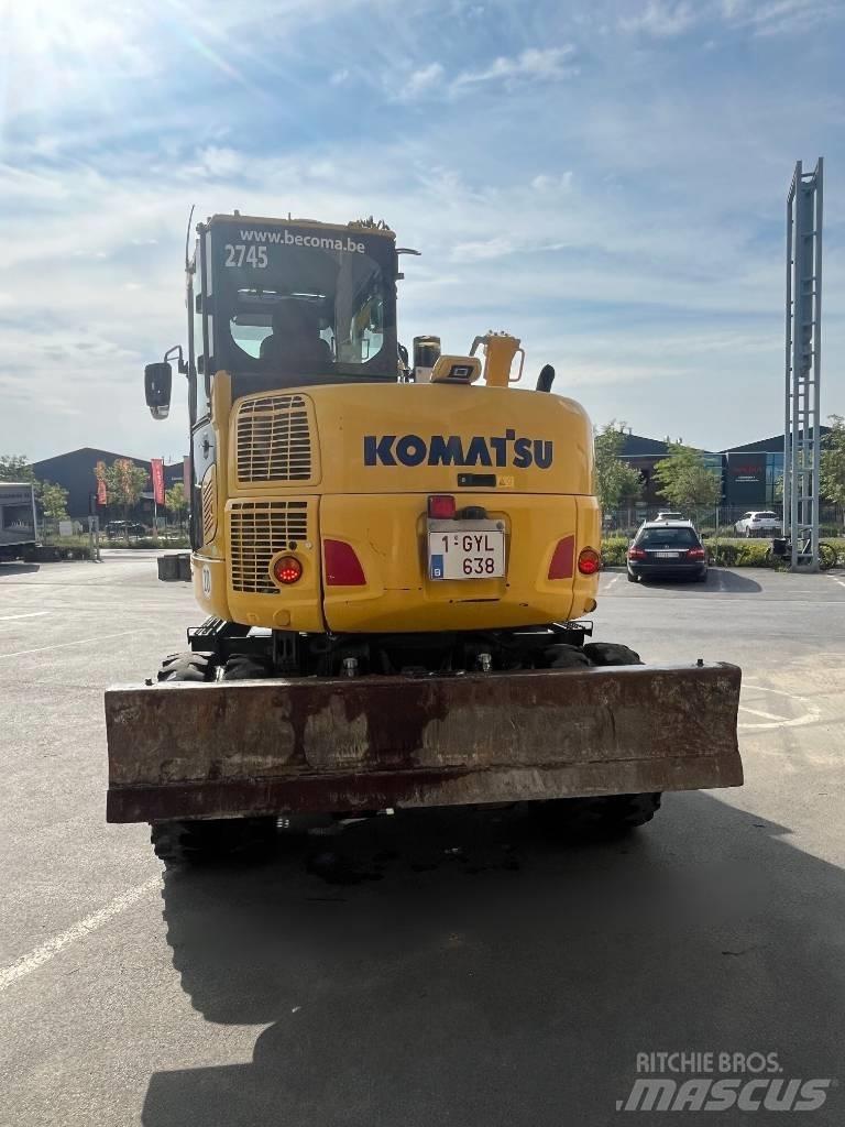 Komatsu PW98MR-10 Bageri točkaši
