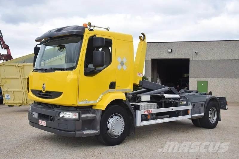 Renault Midlum 270 Rol kiper kamioni sa kukom za podizanje tereta