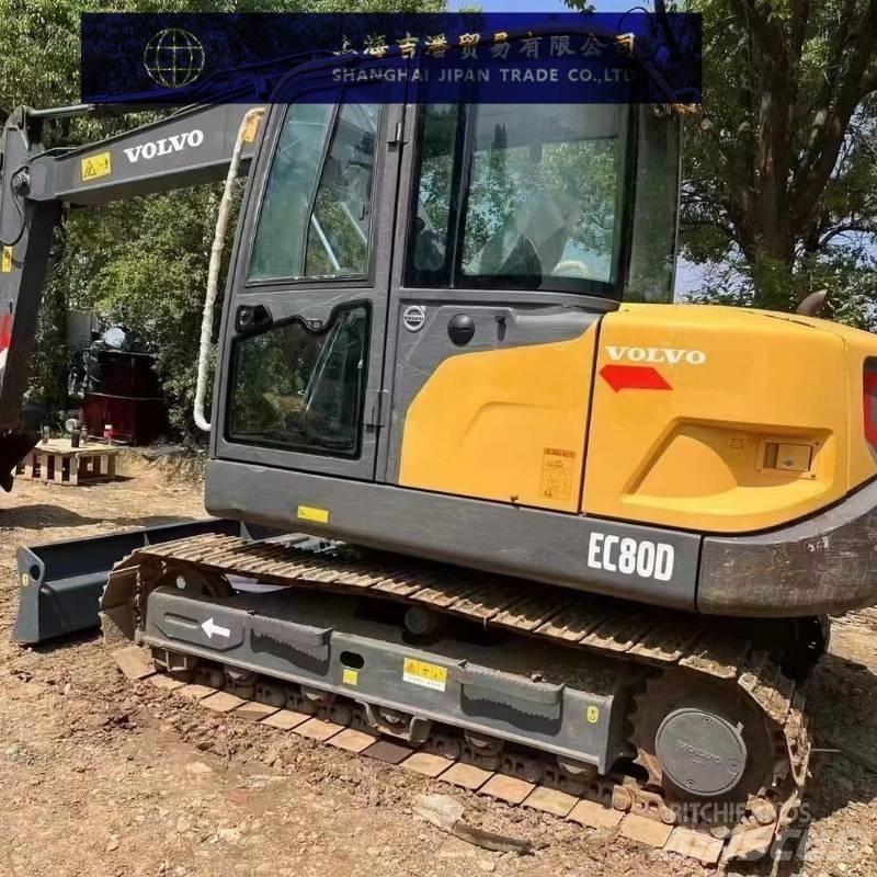 Volvo EC 80D Bageri guseničari