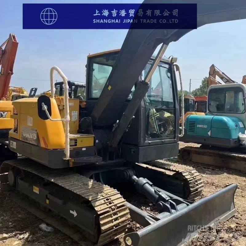 Volvo EC 80D Bageri guseničari